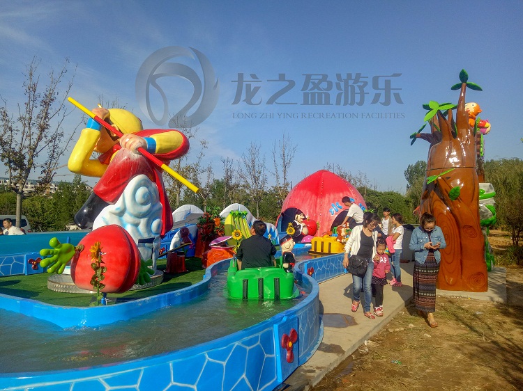 炎炎夏日，花果山漂流為您的游樂場帶去一偶清涼