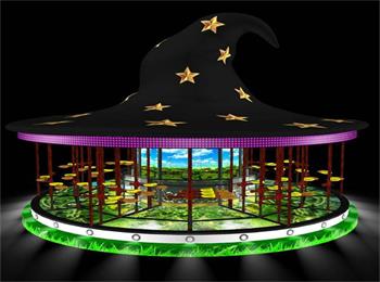 游樂設備投資者福利：飛天魔帽豪華轉馬上市