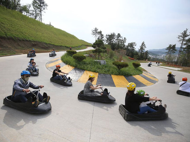 無動力慣性賽車